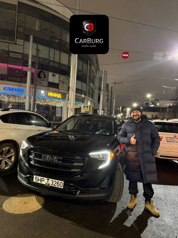 Клиент CARBURG — импорт GMC из Америки